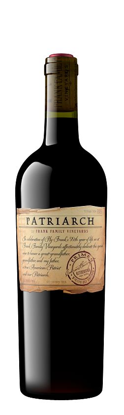 A bottle of Patriarch wine