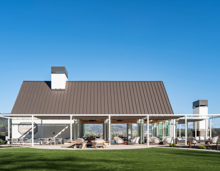 Exterior of the Miller House 